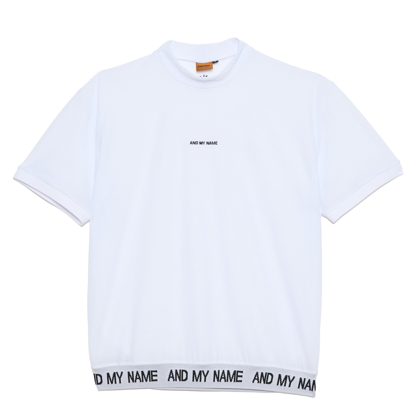 UNISEX メッシュモックネック
