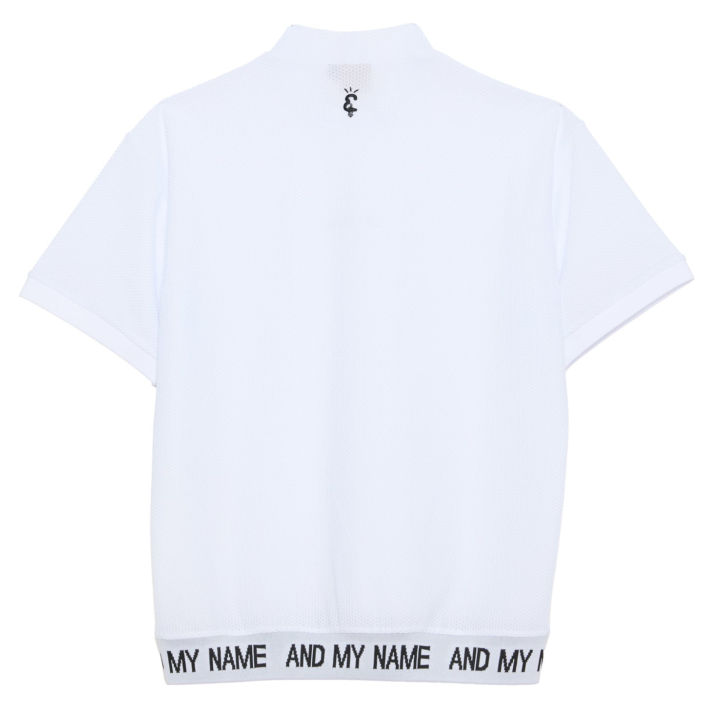UNISEX メッシュモックネック