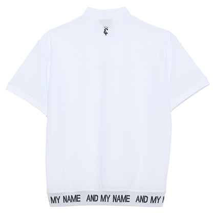 UNISEX メッシュモックネック