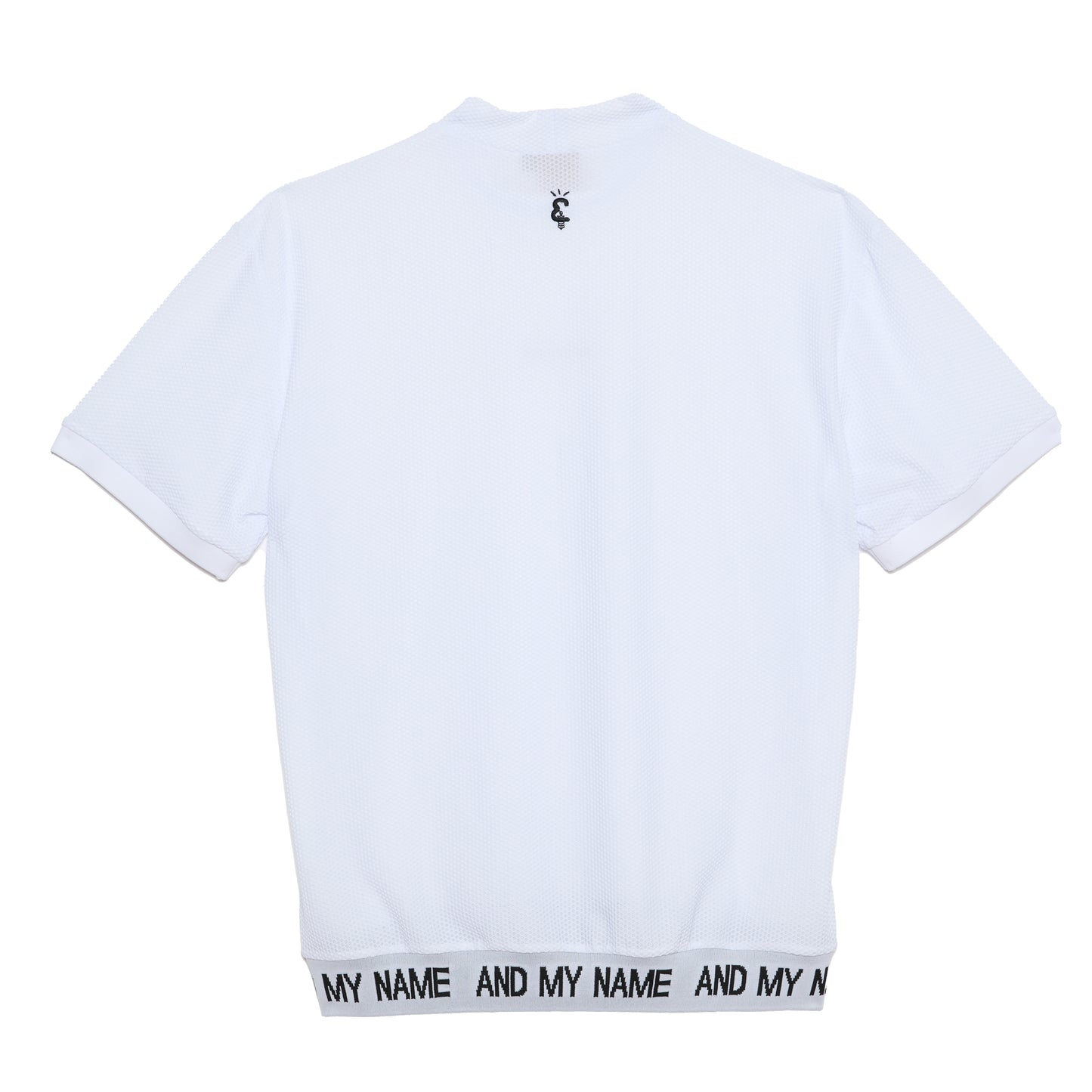 UNISEX メッシュモックネック