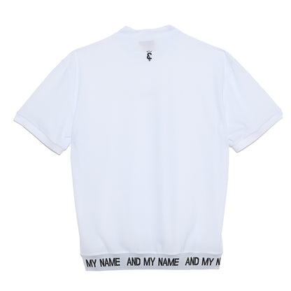 UNISEX メッシュモックネック