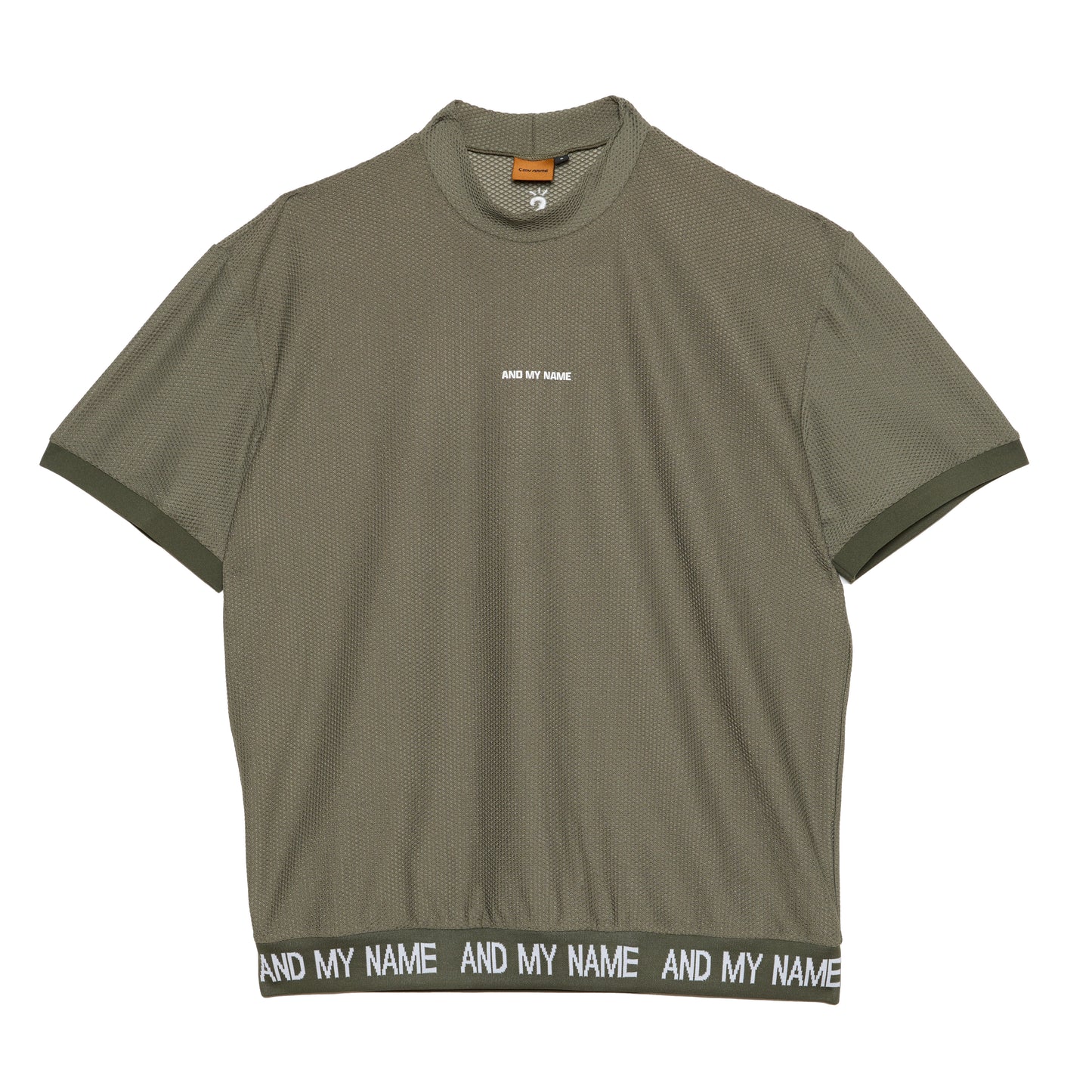UNISEX メッシュモックネック