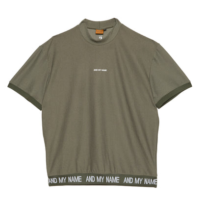 UNISEX メッシュモックネック