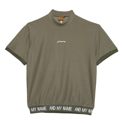 UNISEX メッシュモックネック