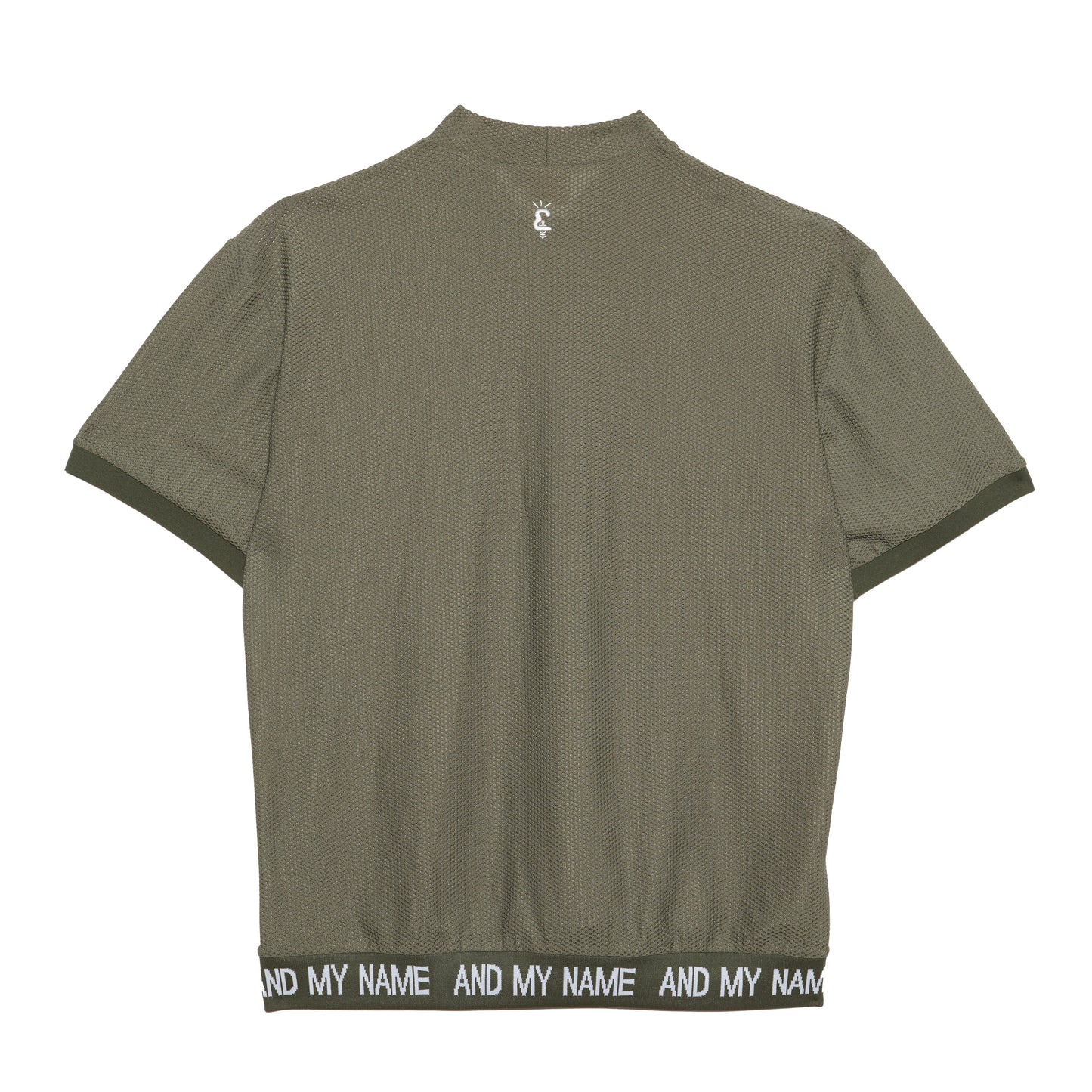 UNISEX メッシュモックネック