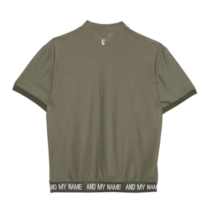 UNISEX メッシュモックネック