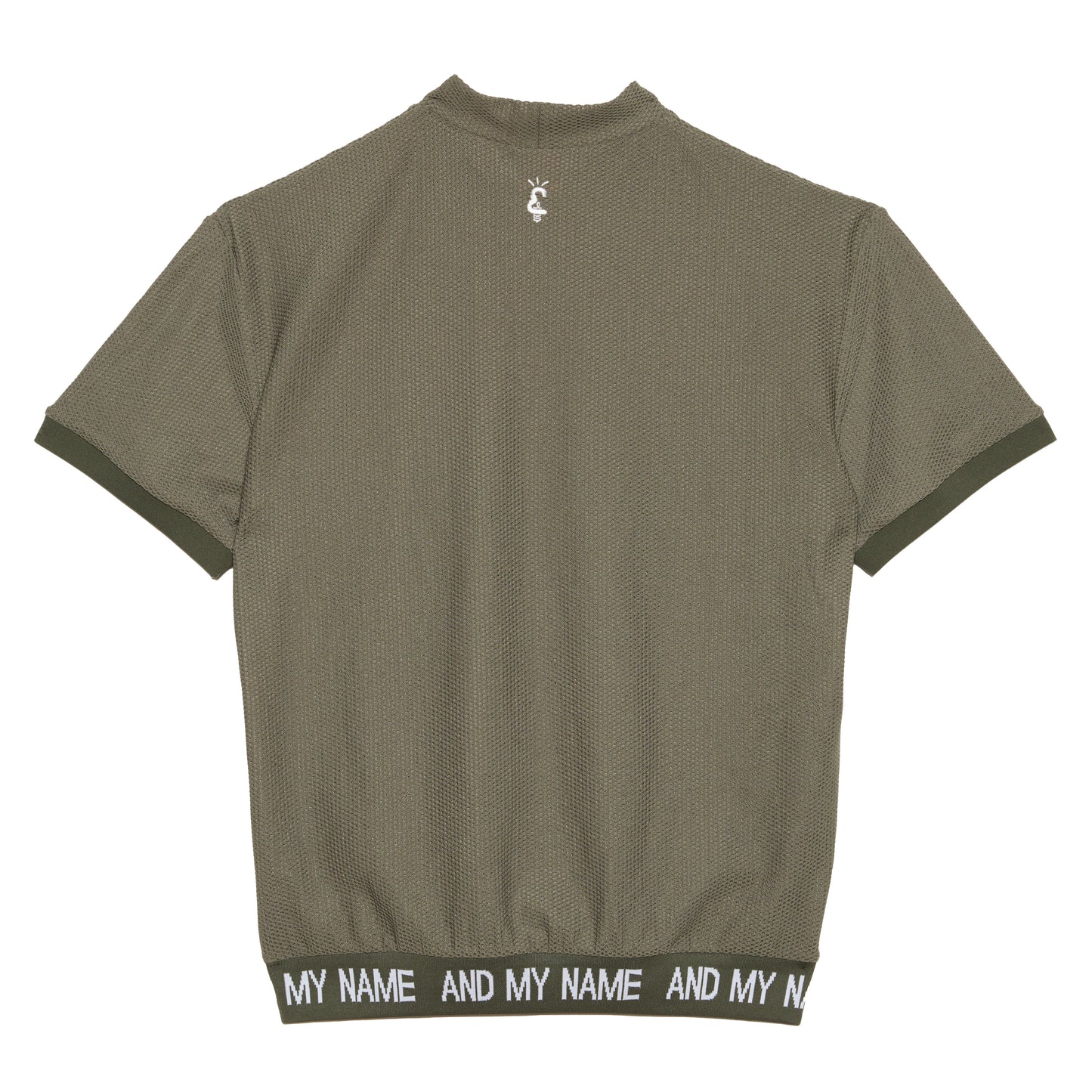 UNISEX メッシュモックネック