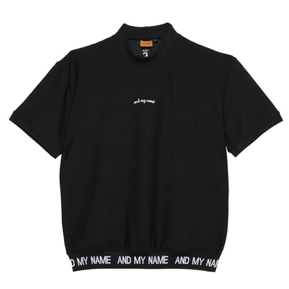 UNISEX メッシュモックネック