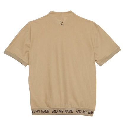 UNISEX メッシュモックネック