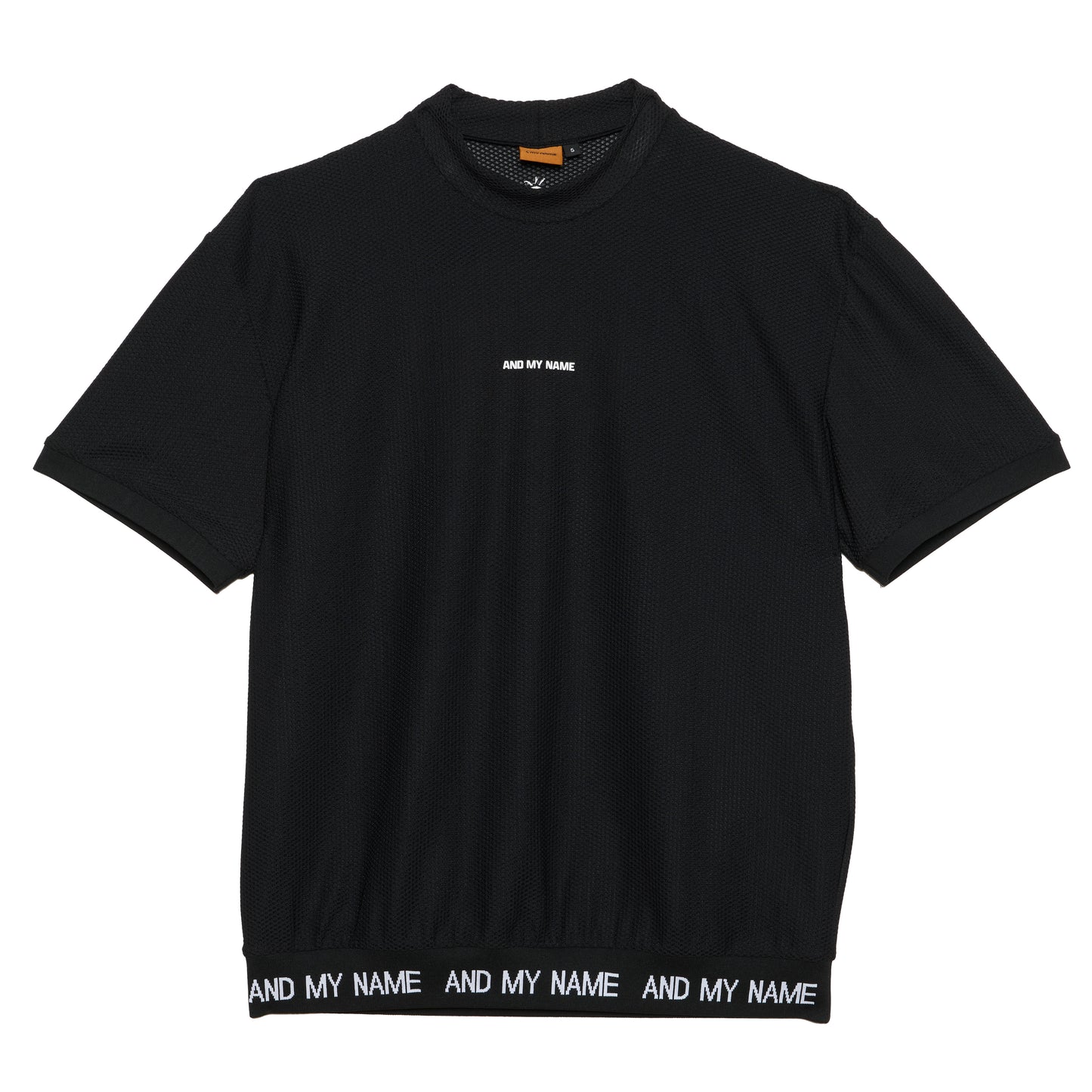UNISEX メッシュモックネック