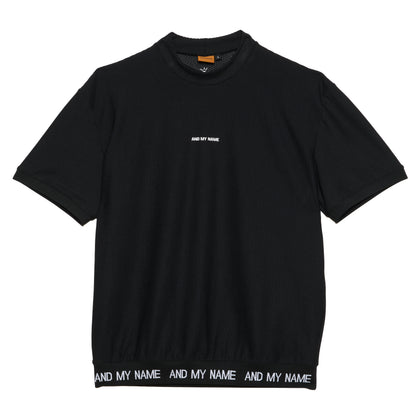 UNISEX メッシュモックネック