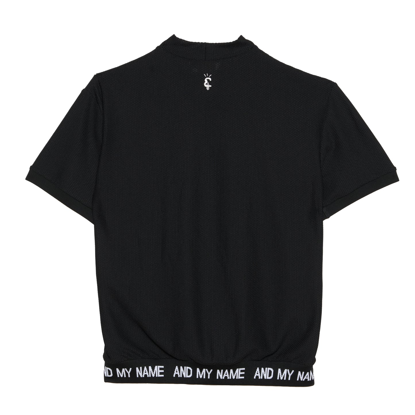 UNISEX メッシュモックネック
