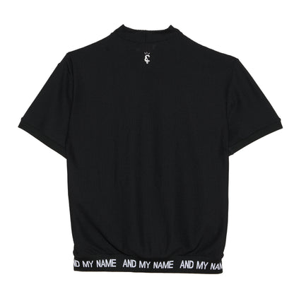 UNISEX メッシュモックネック