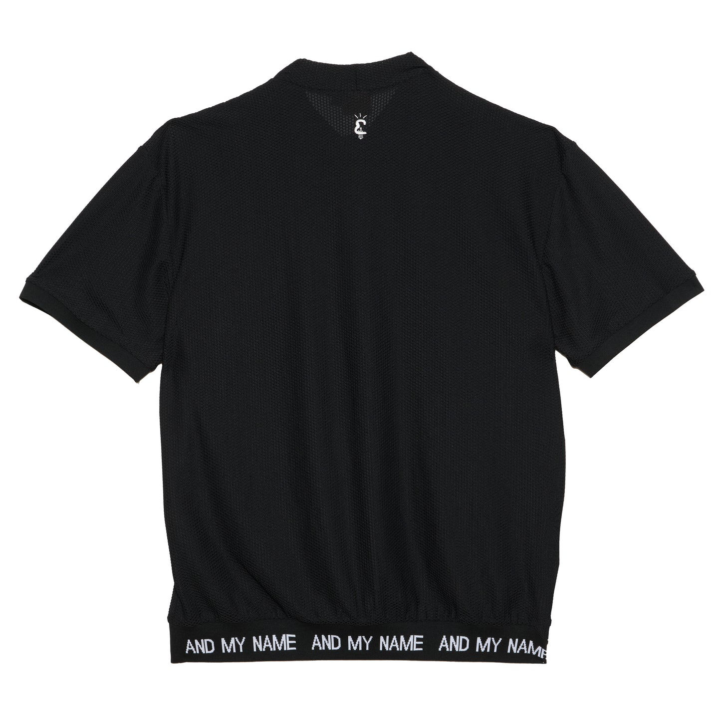 UNISEX メッシュモックネック