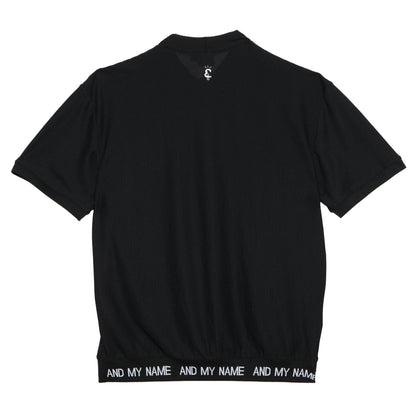 UNISEX メッシュモックネック